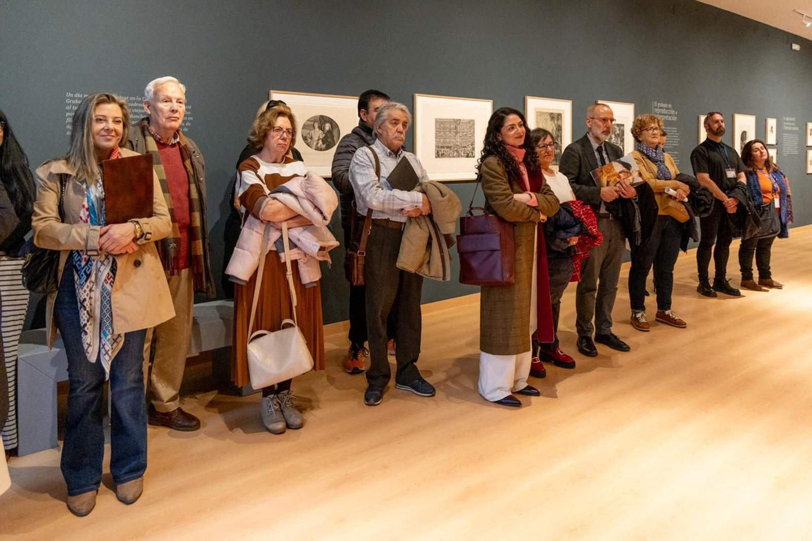 Inauguración de la nueva sala de exposiciones permanentes del Museo de Jaén con la colección de arte gráfico