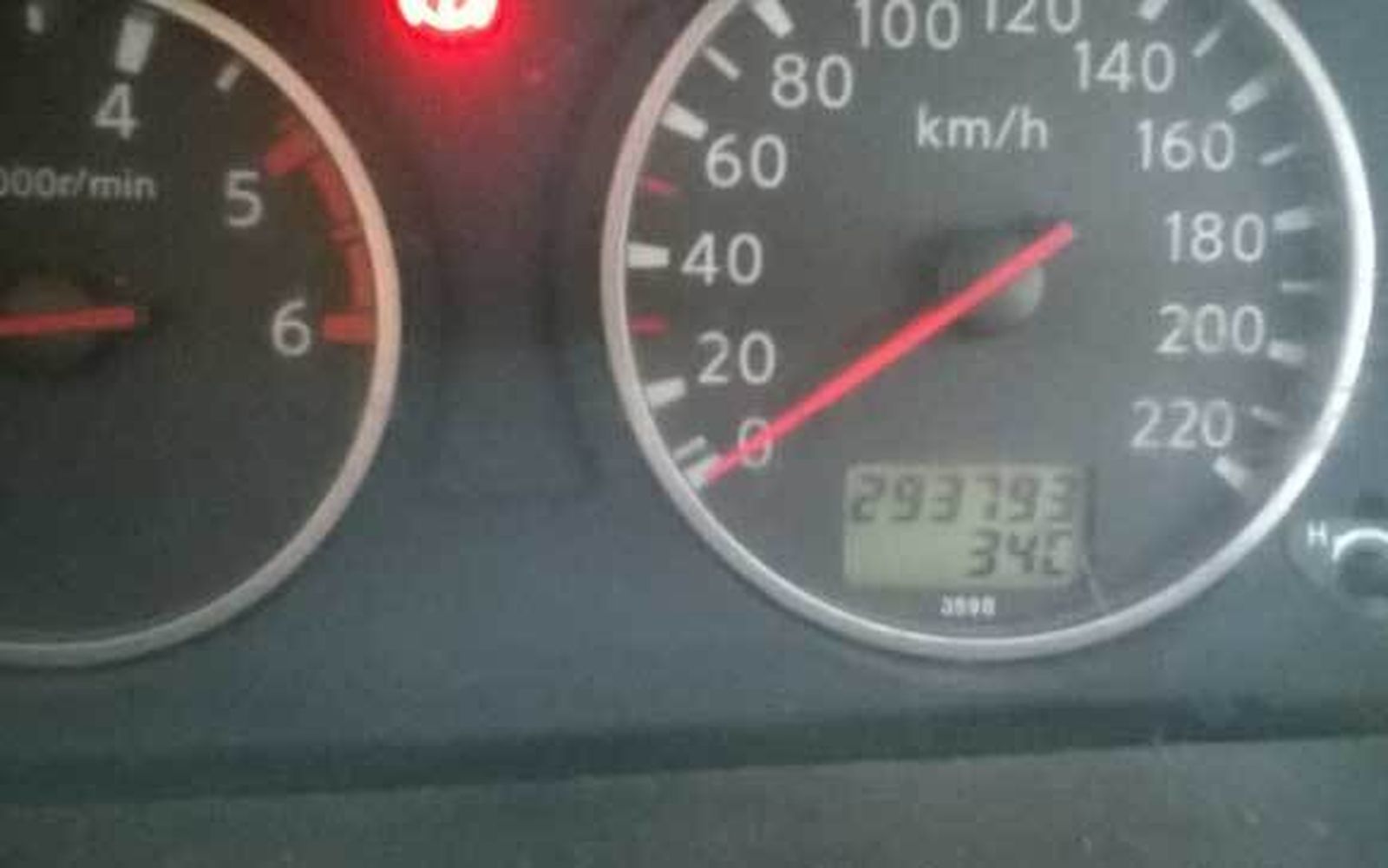 Un coche con casi 300.000 kilómetros.