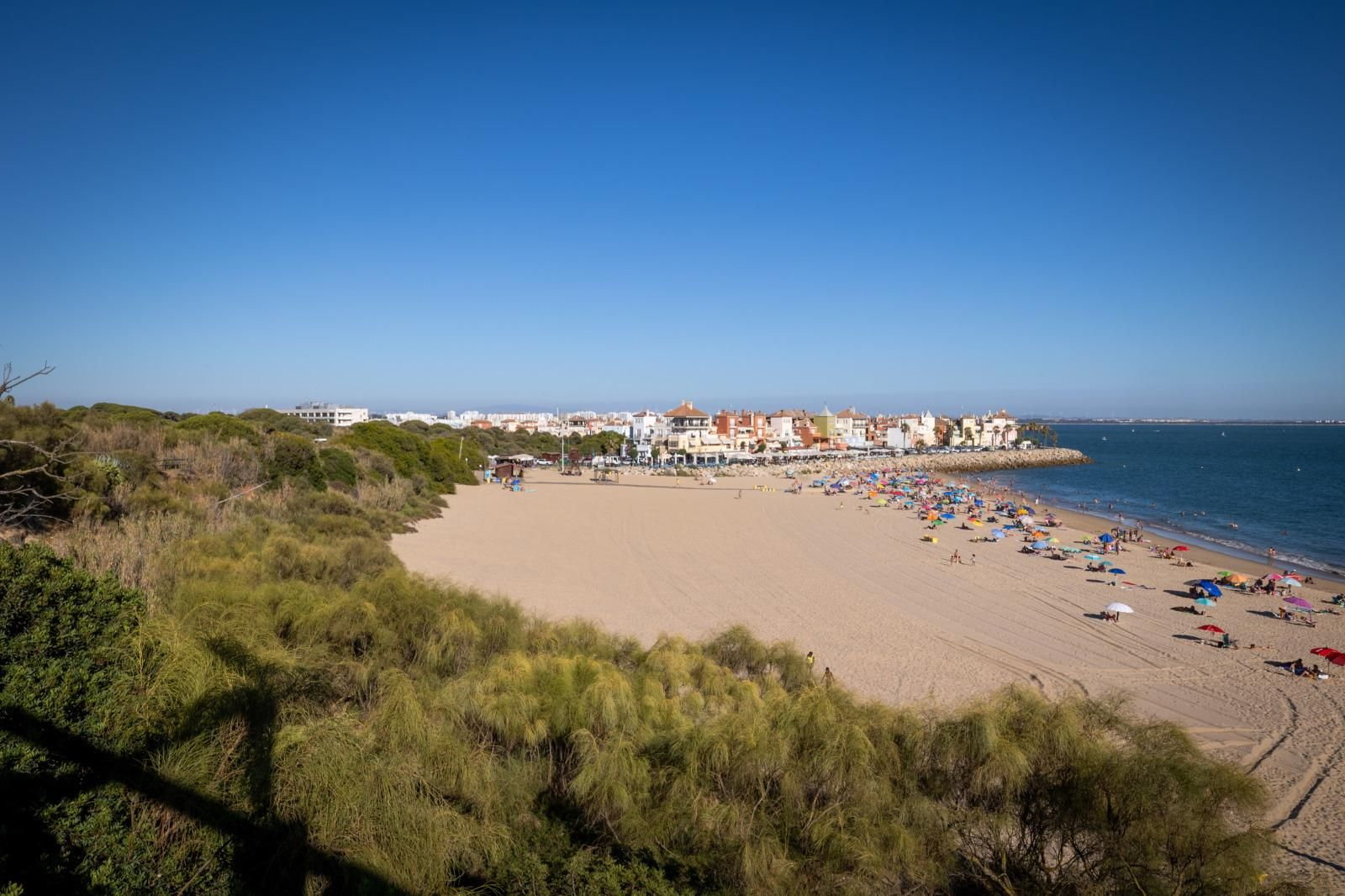 El enclave de naturaleza y el entorno litoral de los terrenos de la finca La China, en El Puerto de Santa María.