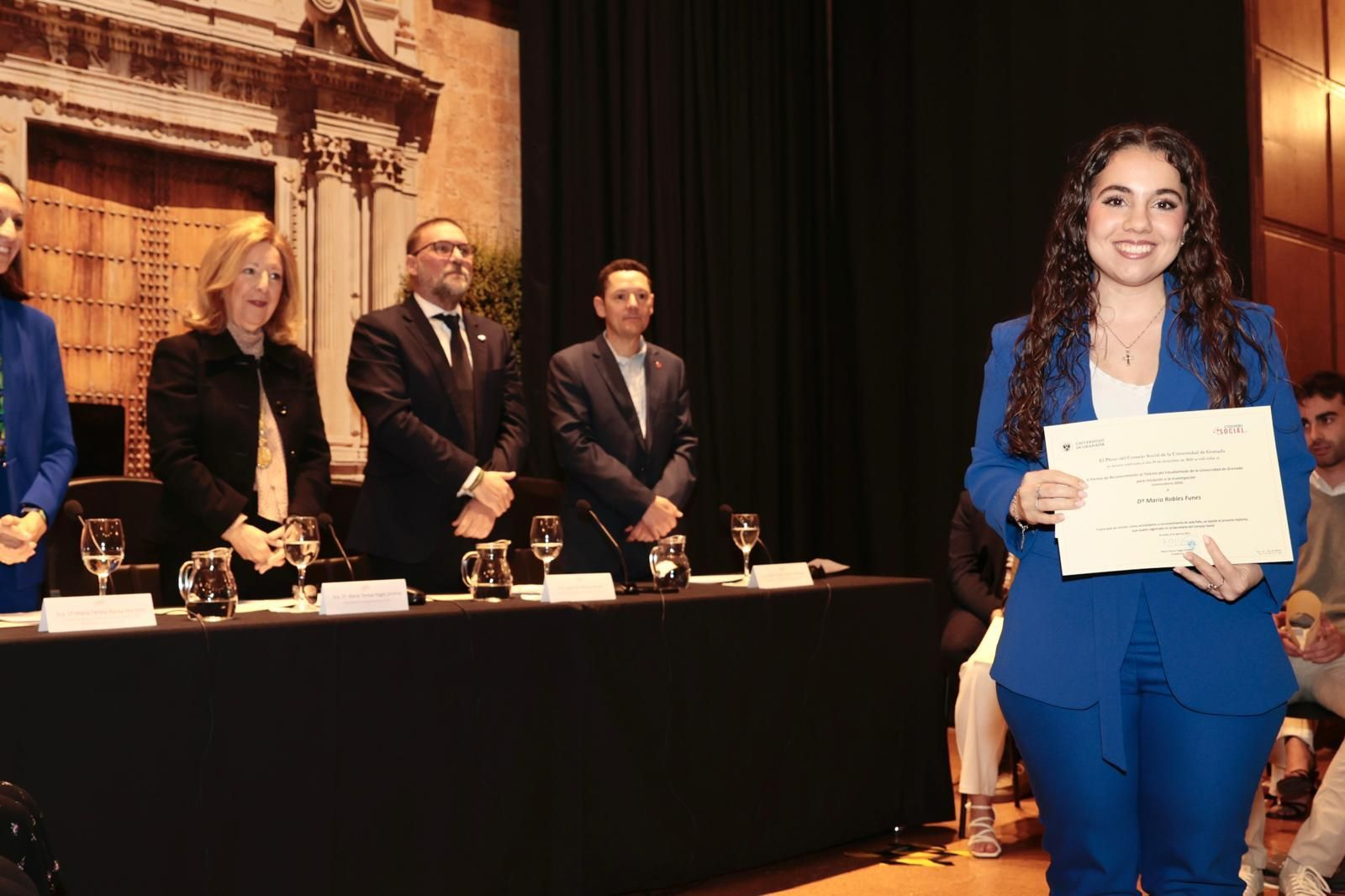Así fue la entrega de los V Premios de Reconocimiento al Talento del estudiantado para iniciación de la investigación de la UGR