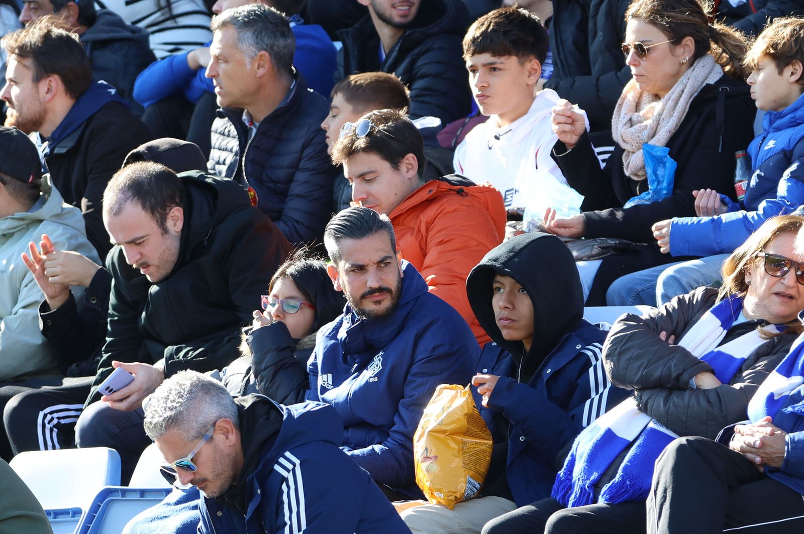 Búscate en las gradas del Nuevo Colombino durante el Recre-Estepona