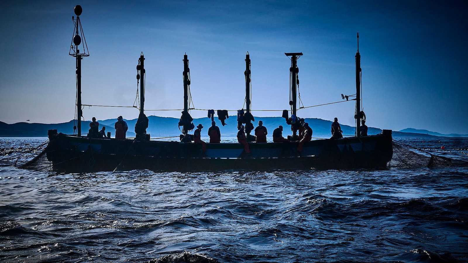 La embarcación de la zona denom inada Saca