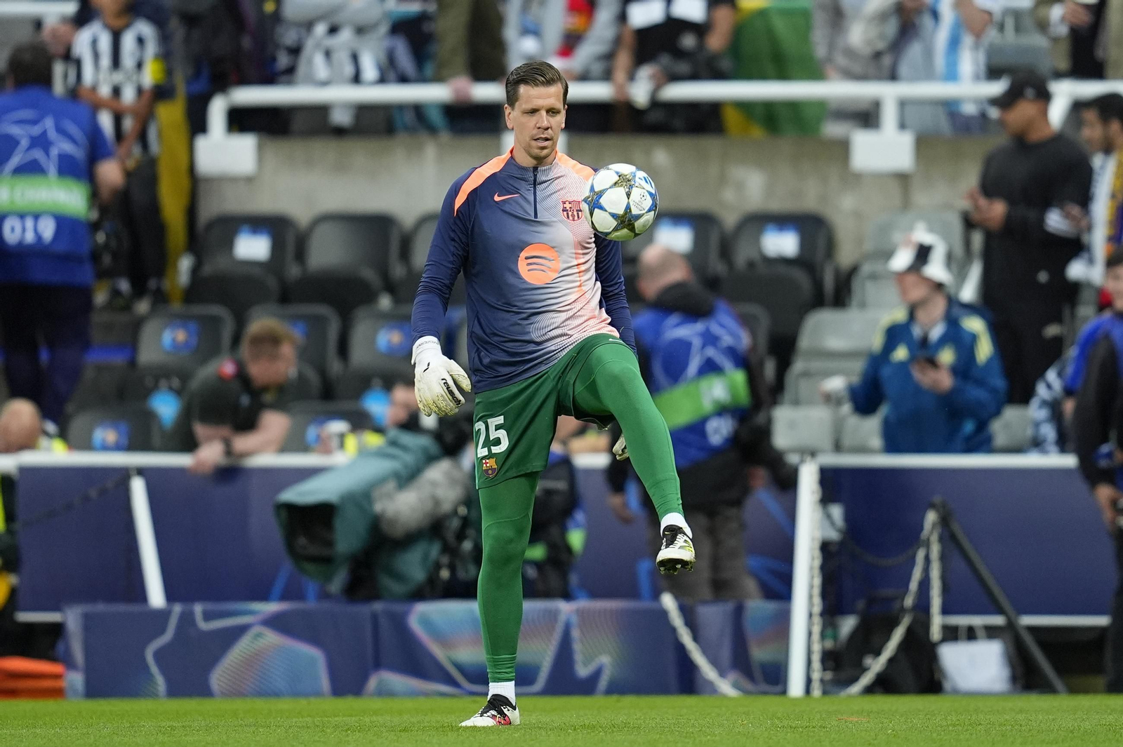 Las fotos del Newcastle-Barcelona