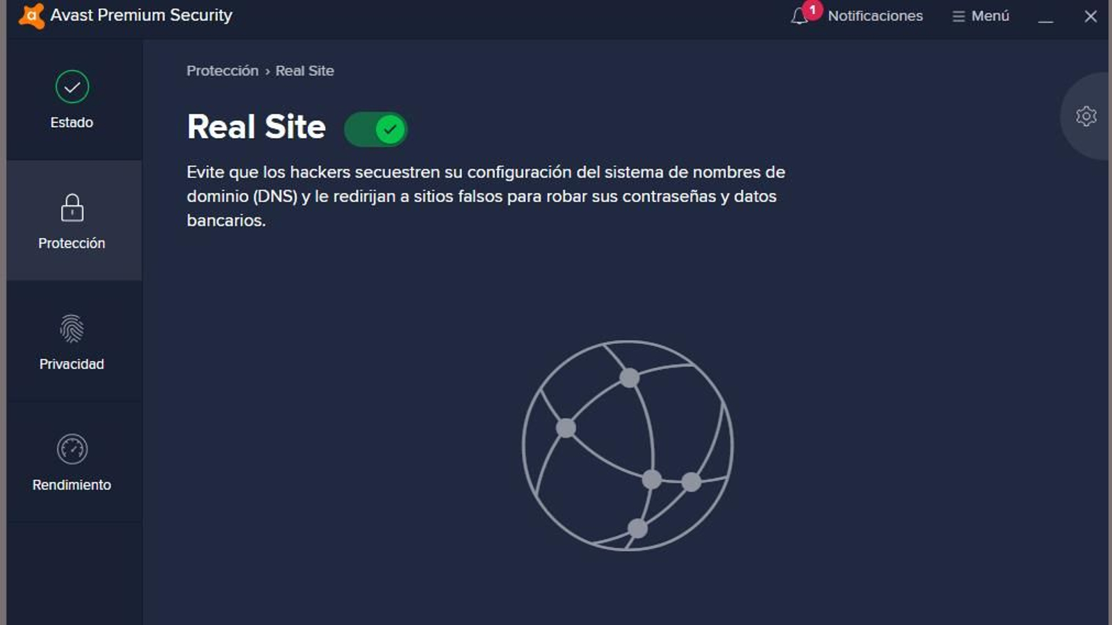 Imágenes del antivirus Avast Premium Security
