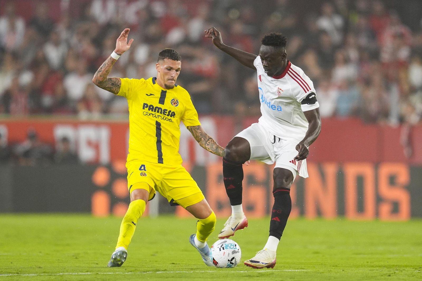 Las fotos del Sevilla-Villarreal