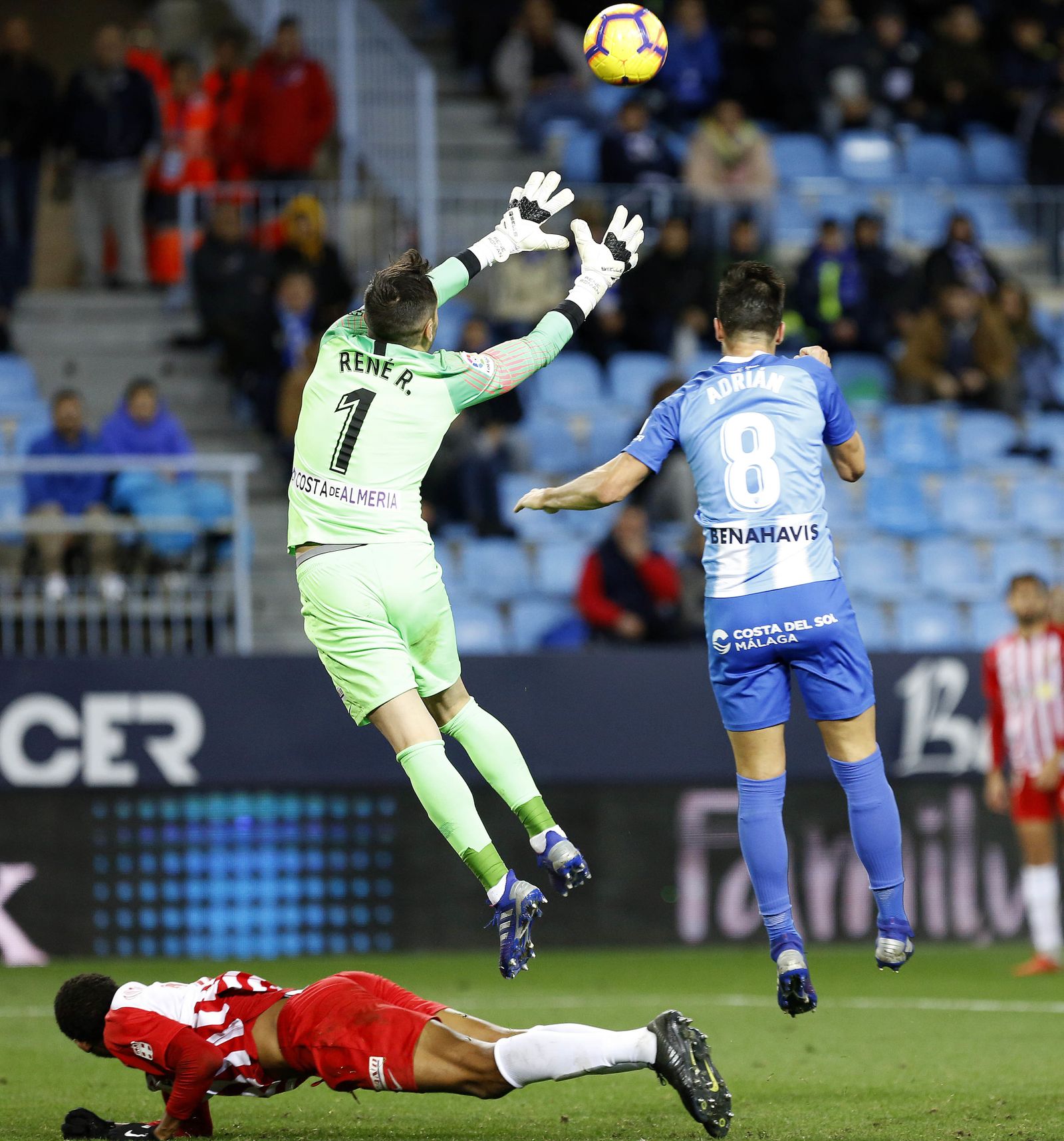 Las imágenes del Málaga-Almería.