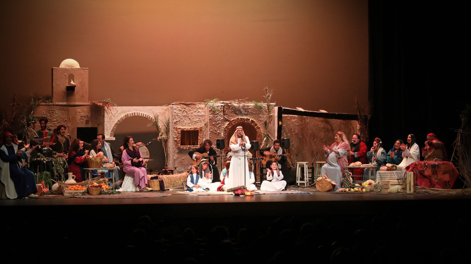 Un Belén muy flamenco en el Villamarta