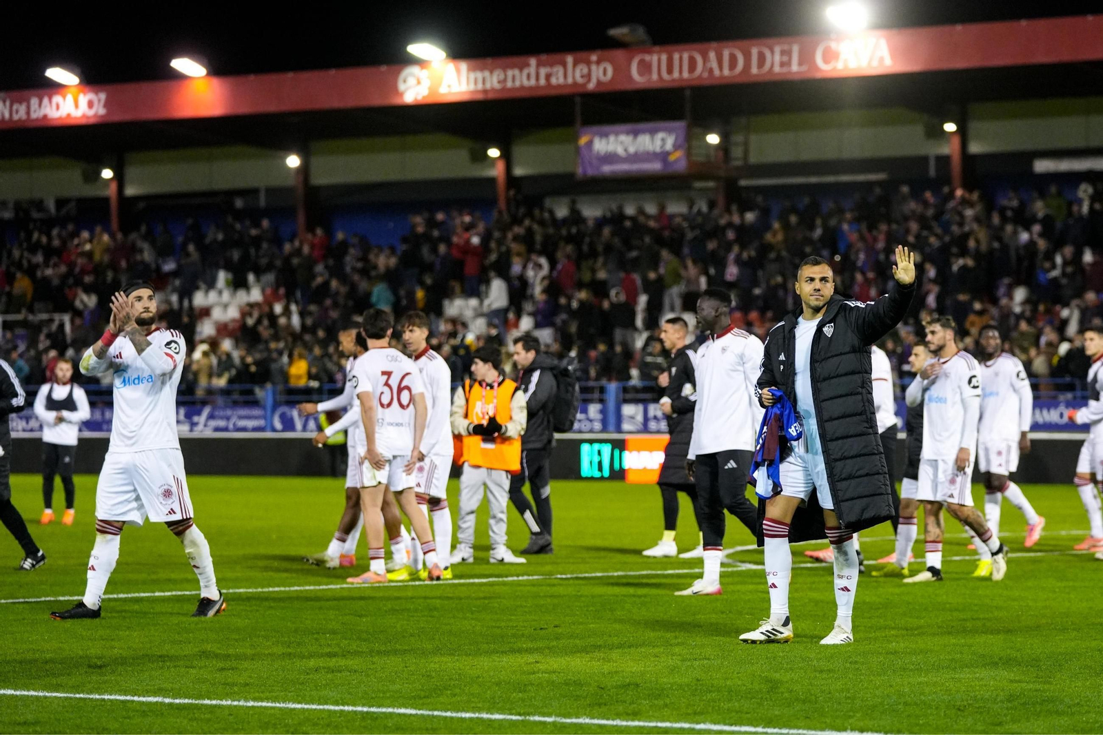 Las fotos del Extremadura-Sevilla