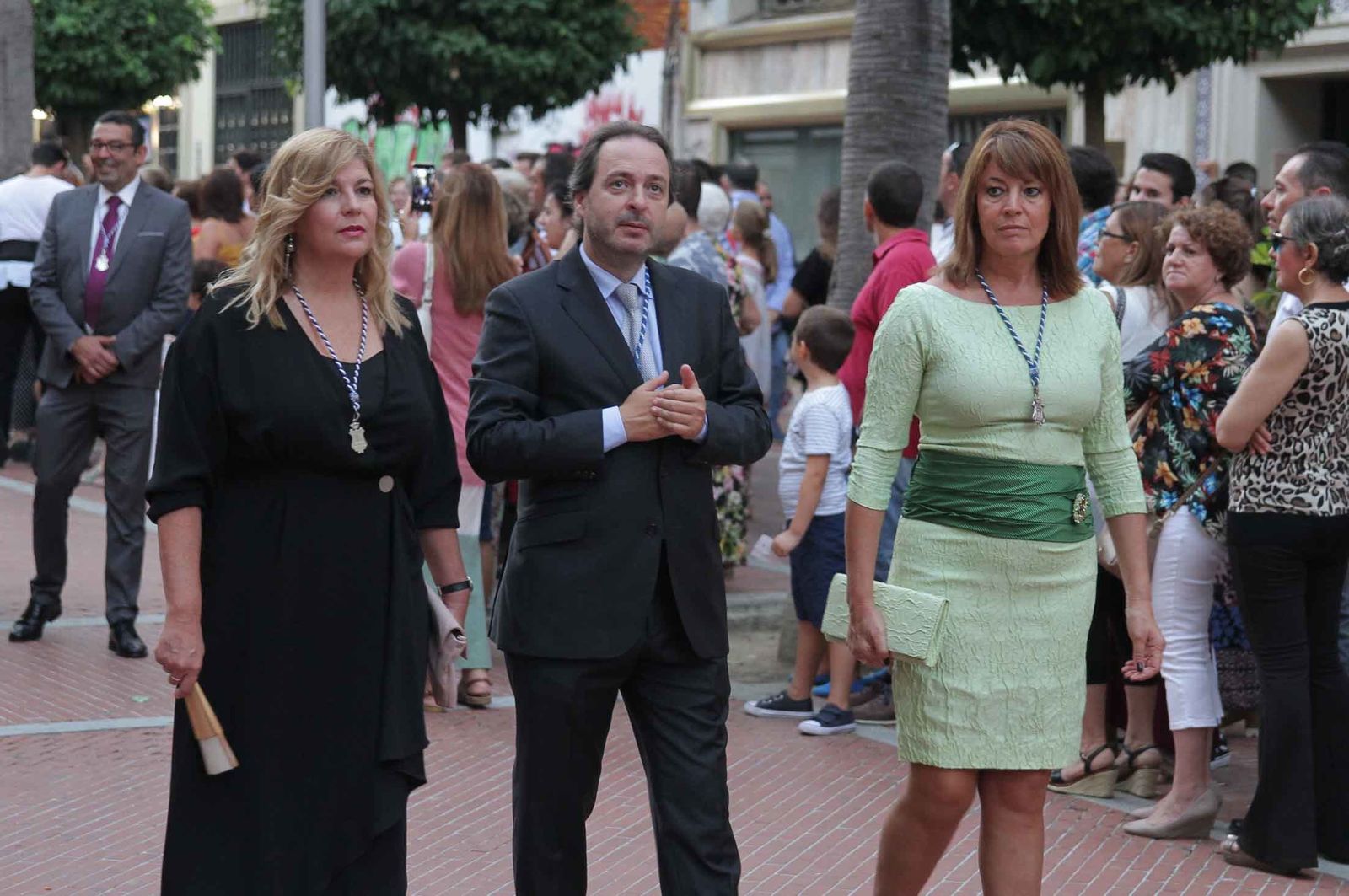 Imágenes del Señor de Pasión en la procesión del centenario de la hermandad
