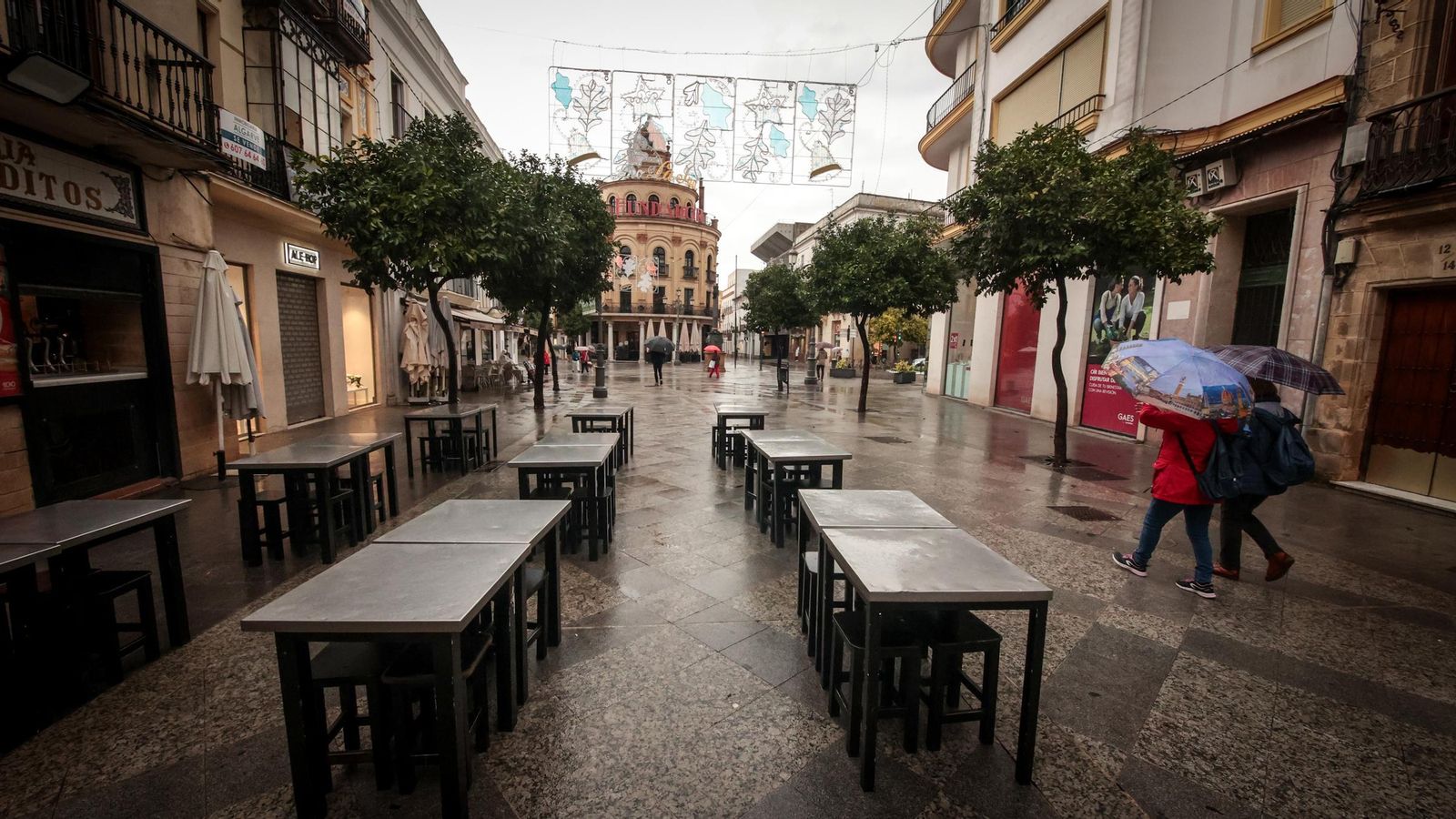 Las fotos de como se ha vivido en Jerez el paso de la DANA