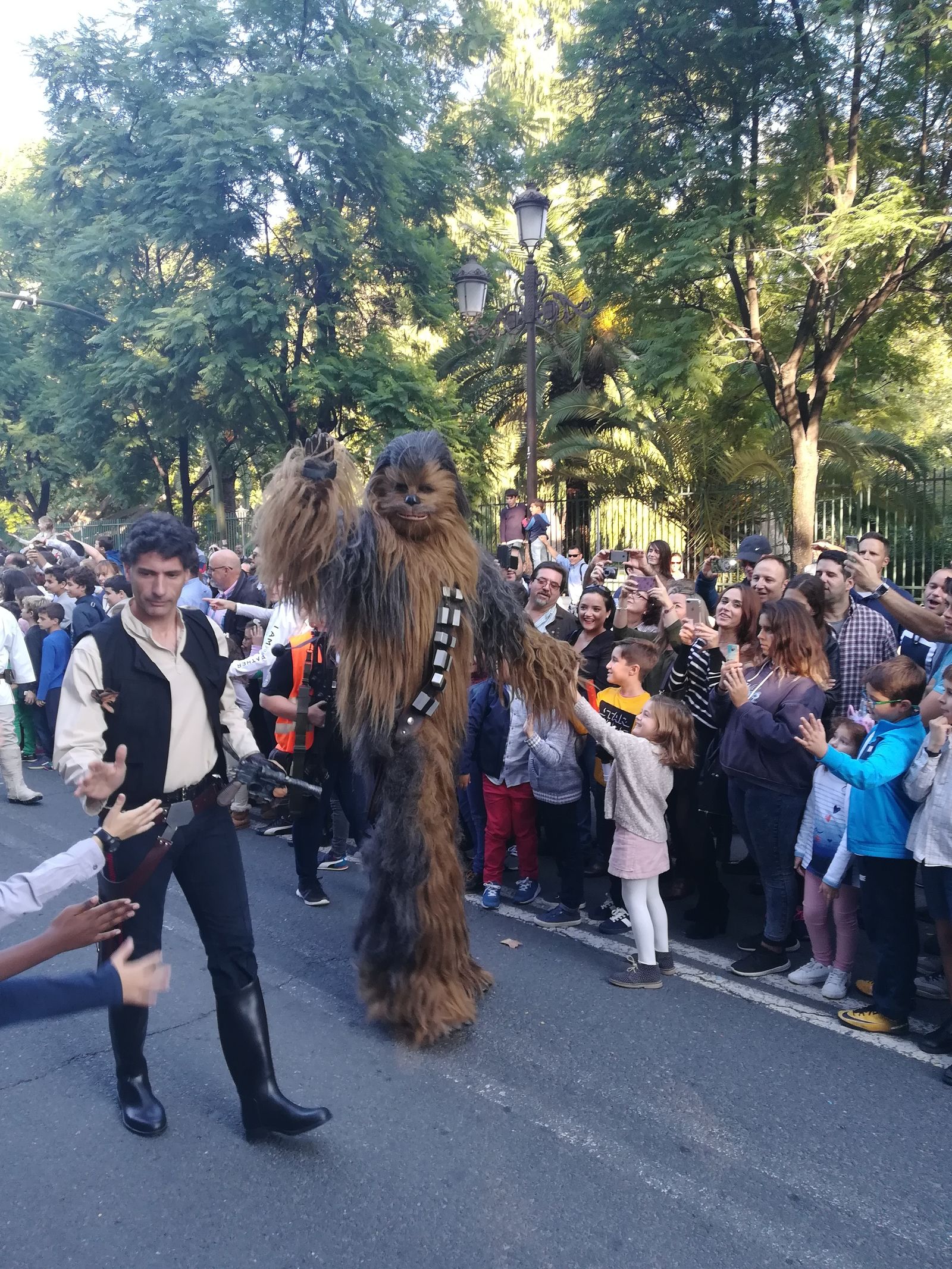 Desfile de 'Star Wars' en Sevilla