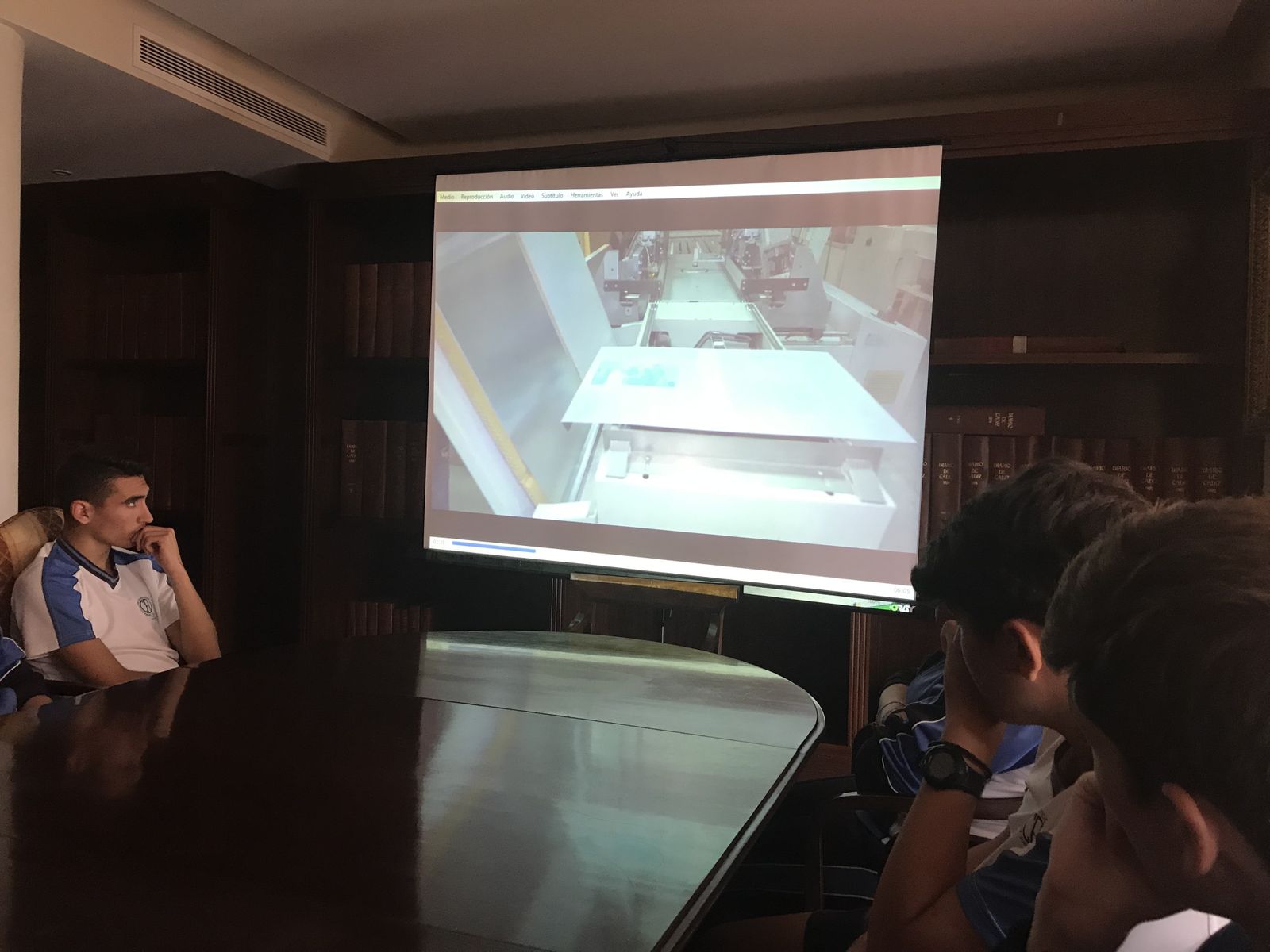 Visita del colegio Divino Salvador de Vejer