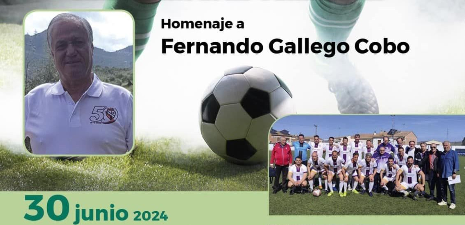 Fernando Gallego Cobo recibirá el cariño de sus compañeros.