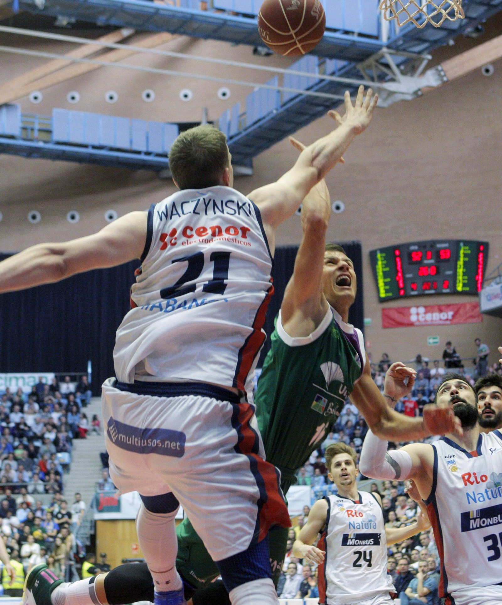 Los cinco años de Adam Waczynski en el Unicaja, en fotos