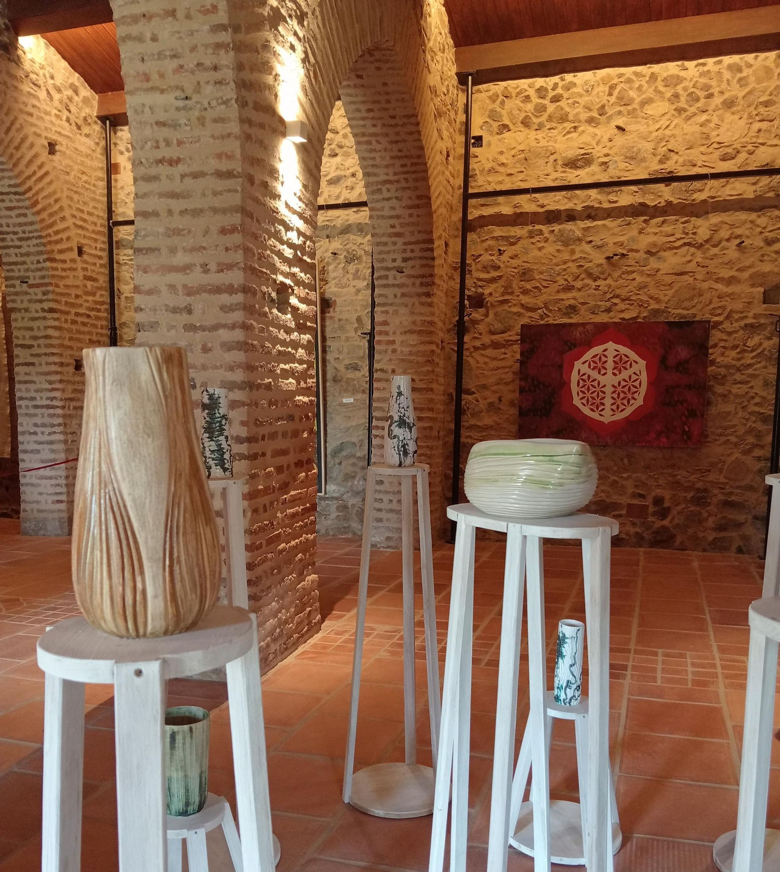 Obras de la exposición.