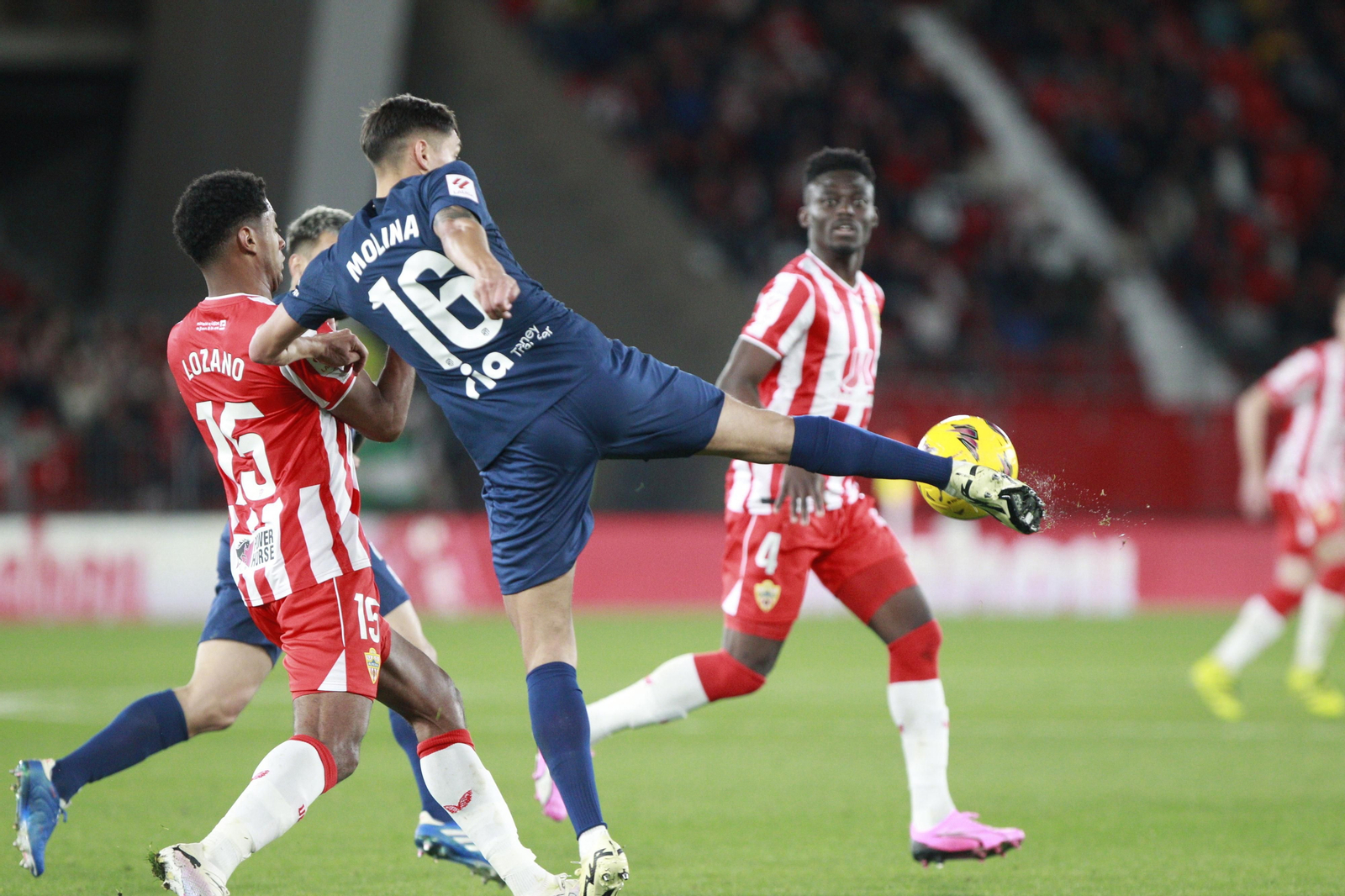 Las mejores imágenes del partido U.D. Almería-Atlético de Madrid