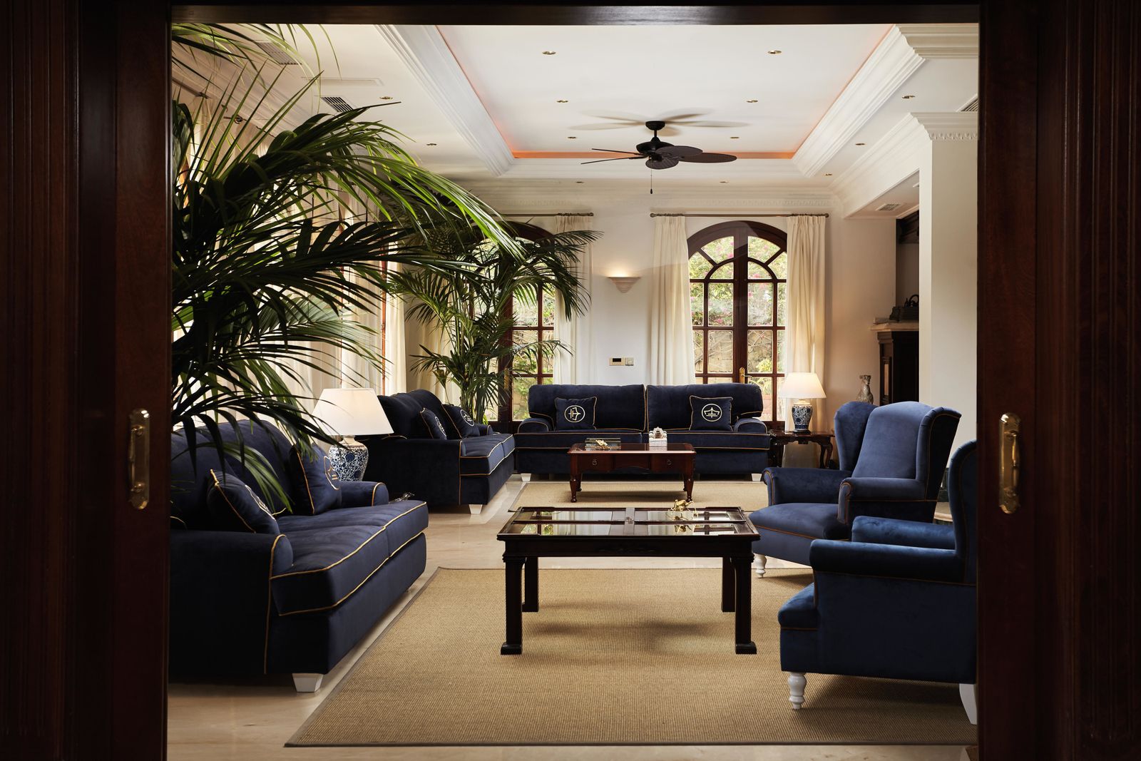 Una de las estancias del hotel.