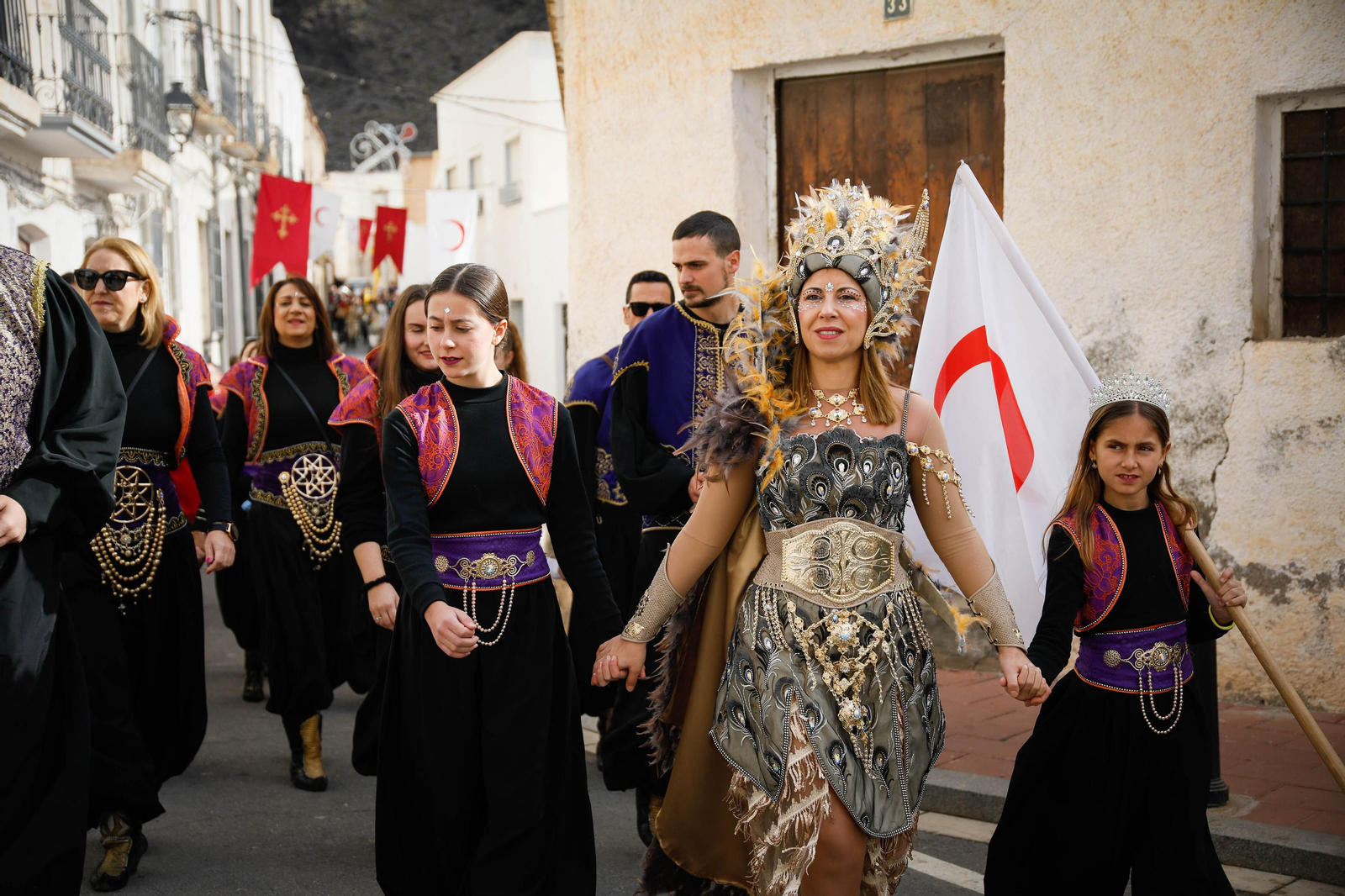 Última guerrilla en Gérgal entre moros y cristianos.