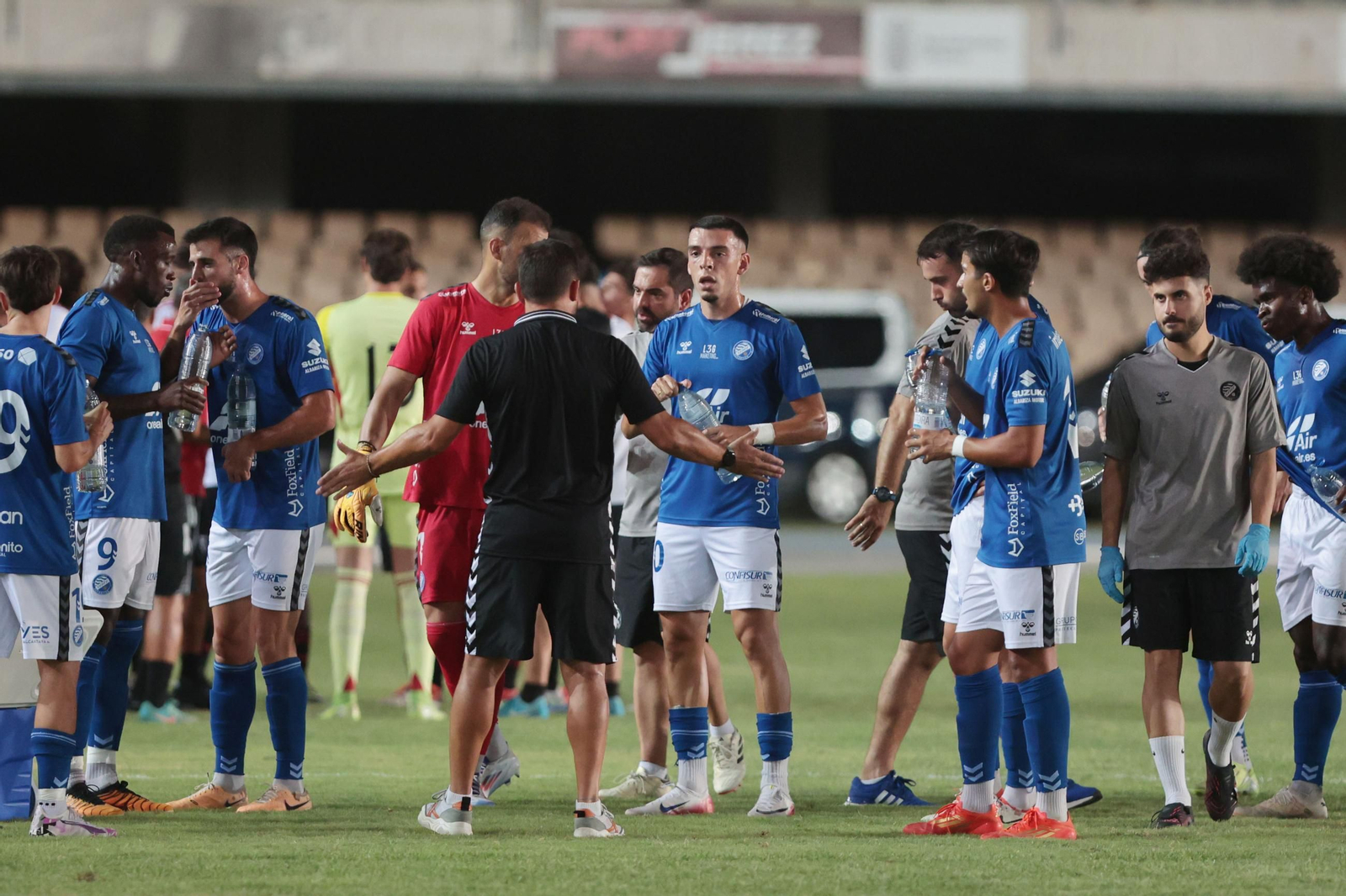 Imágenes del Trofeo Pepe Ravelo entre Xerez DFC contra Sevilla Atlético en Chapín