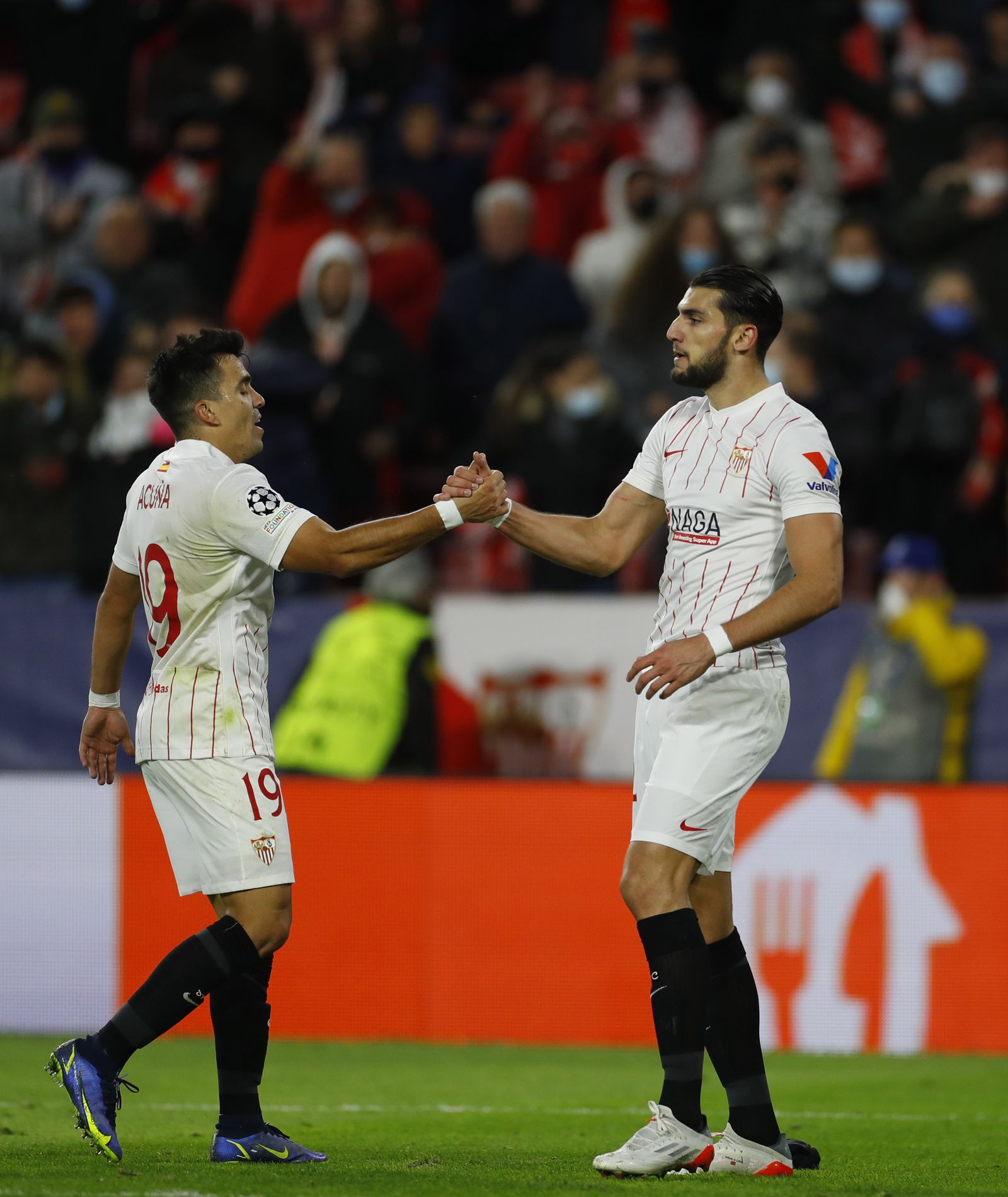 Las imágenes del Sevilla-Wolfsburgo