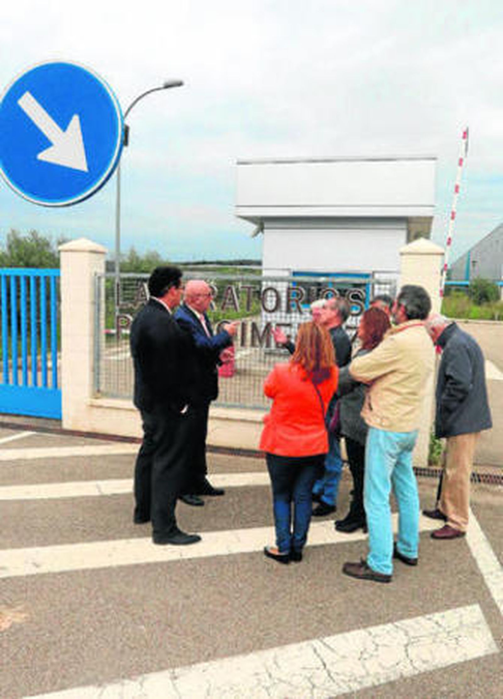 Visita de Globalaeronautic a los Laboratorios Pérez Giménez.