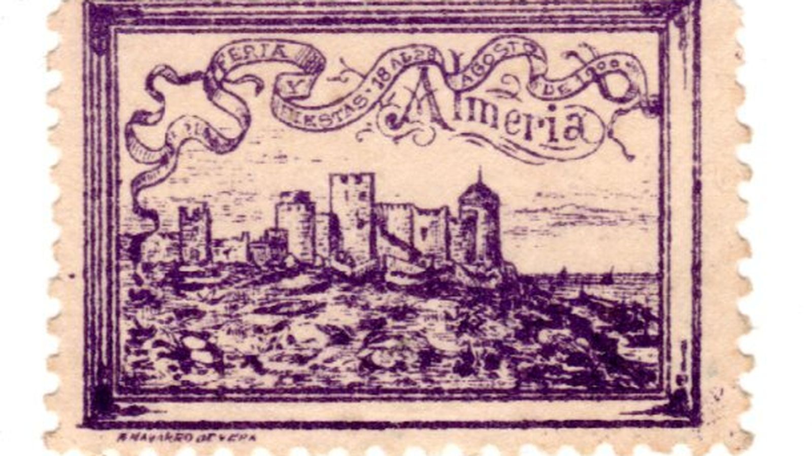 Vista de la Alcazaba desde el Cerro de San Cristóbal