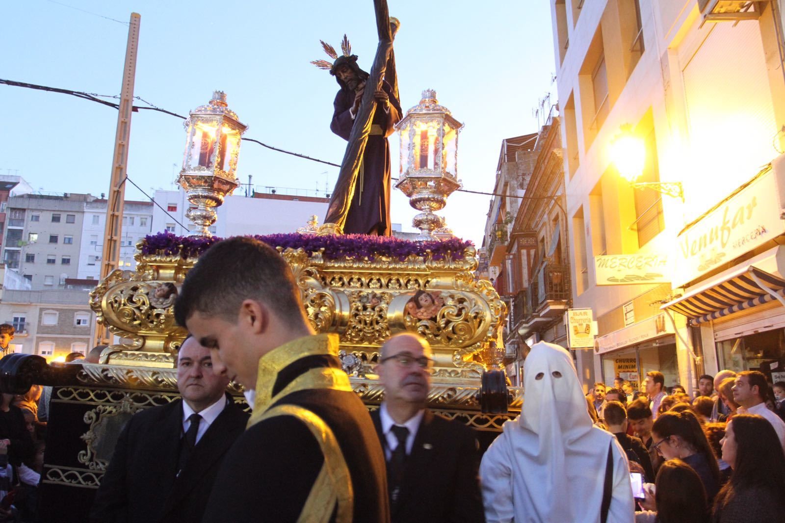 El Calvario, poco después de su salida.
