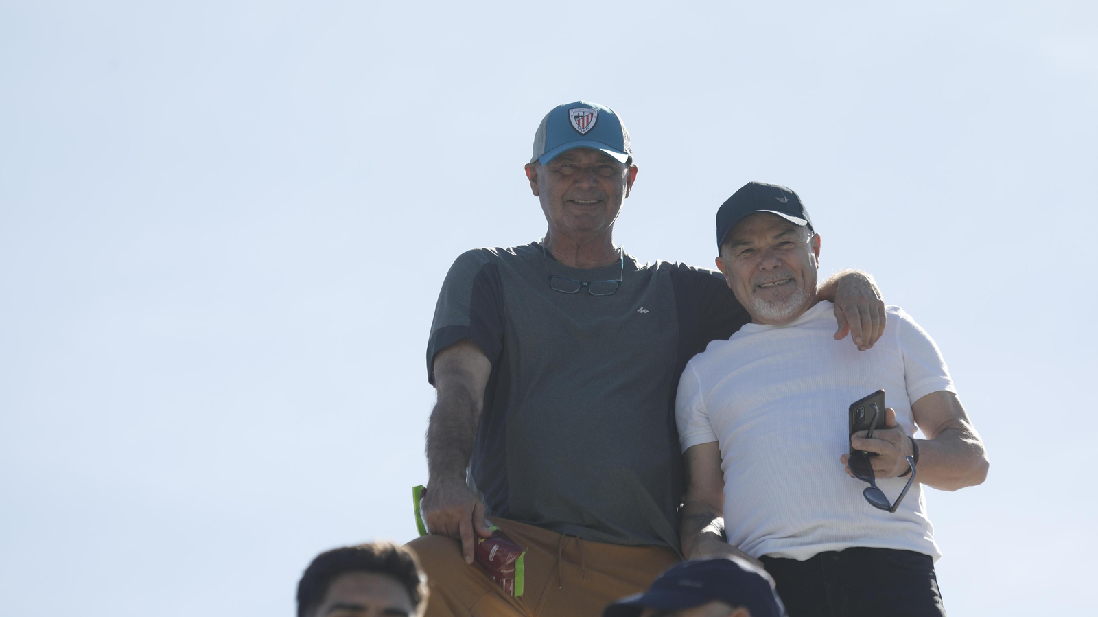 Fotos de la afición durante el Algeciras - Alcorcón en el Nuevo Mirador