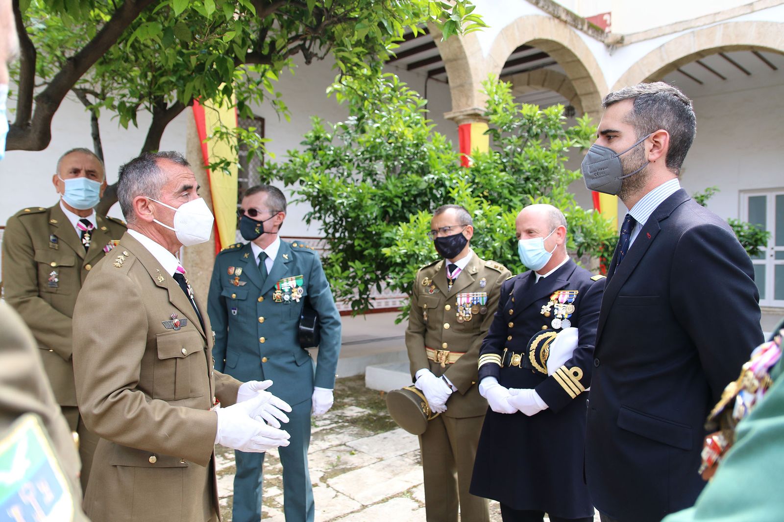 Fotogalería del acto de la Hermandad de Veteranos de Fuerzas Armadas y Guardia Civil