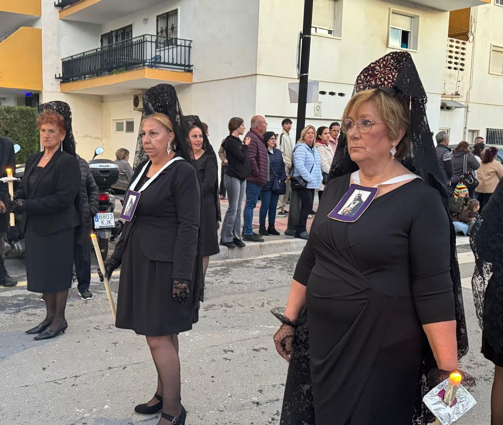 El Cristo de Medinaceli el Martes Santo en las Lagunas de Mijas, en imágenes