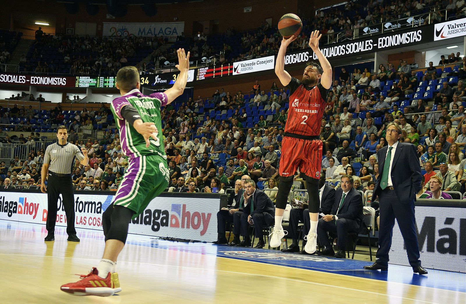 Las fotos del Unicaja Baloncesto - Montakit Fuenlabrada