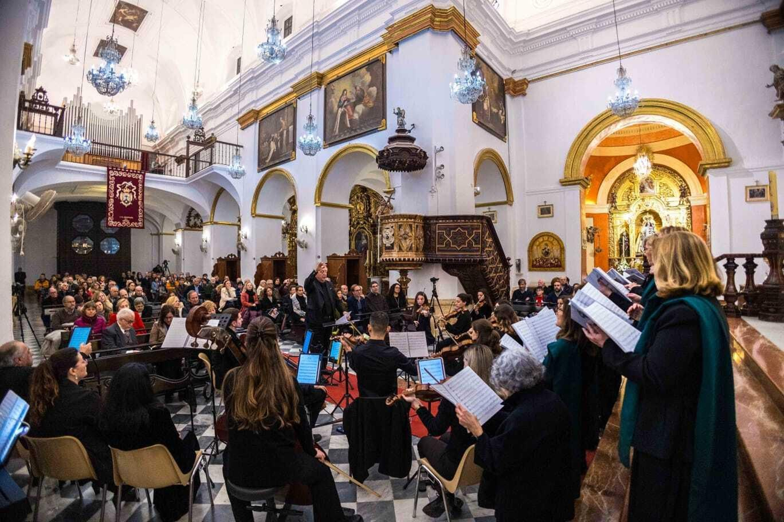 Estreno de la cantata 'Vía Crucis, cuadros líricos de la Pasión' en el Carmen de San Fernando