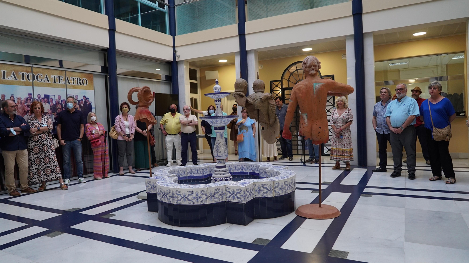 La exposición 'Menos es Más' de Belmonte en el Colegio de Abogados de Córdoba, en imágenes