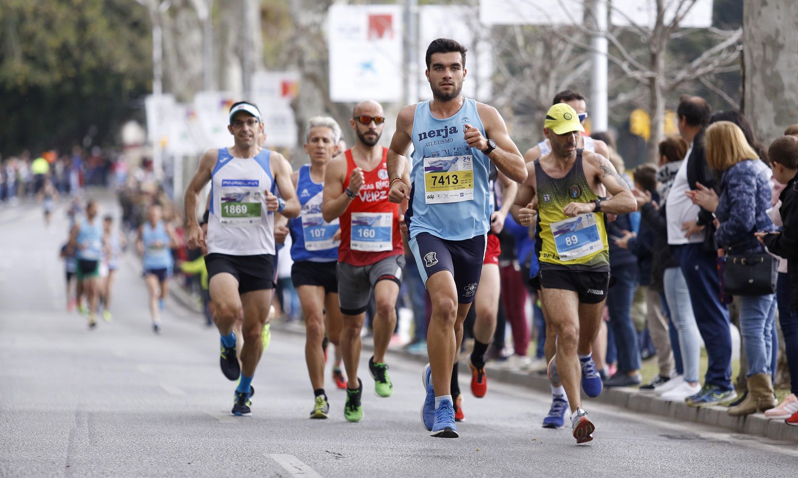 Las imágenes de la Media Maratón de Málaga