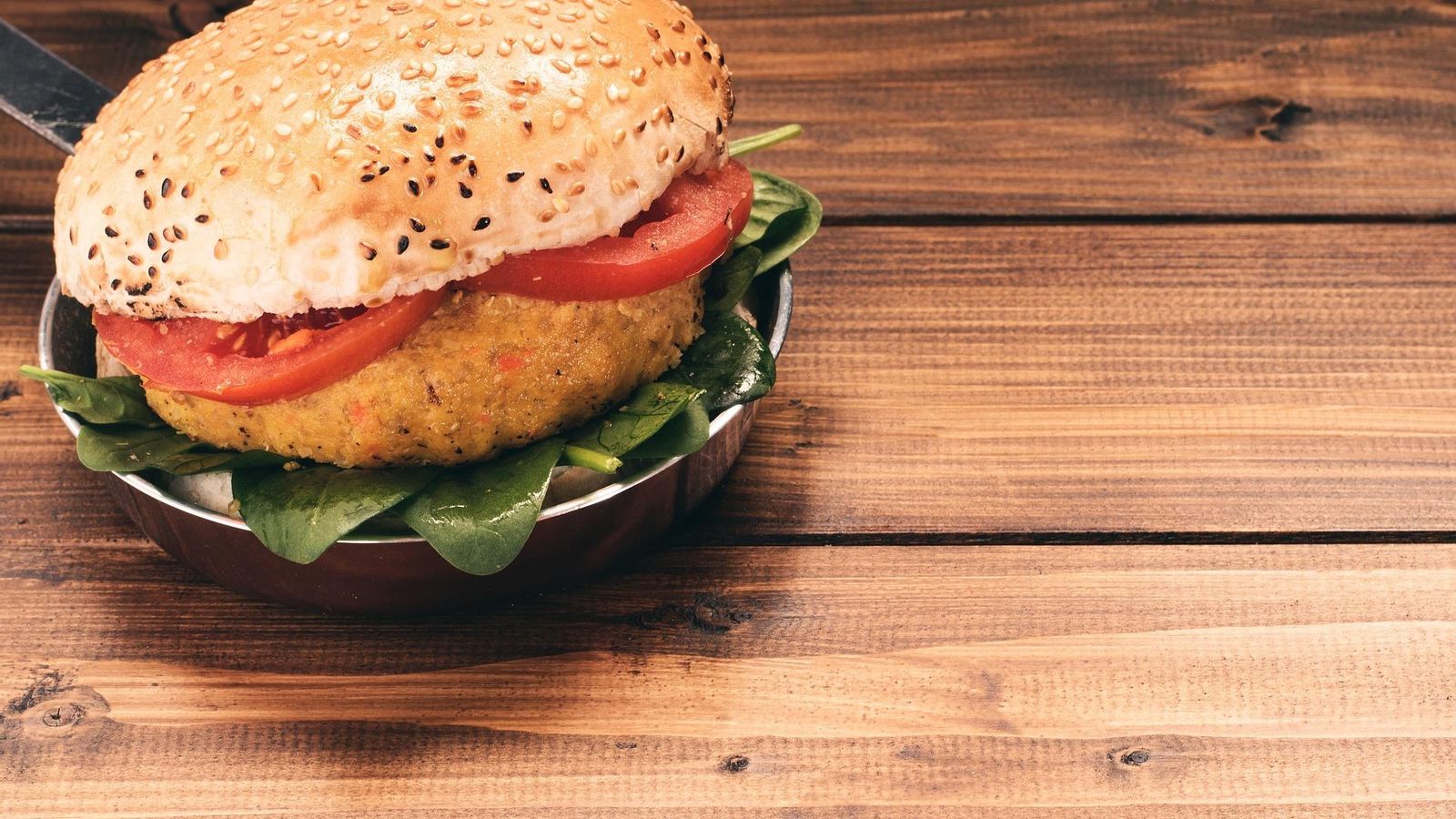 Hamburguesa vegana Hamburguesa vegana