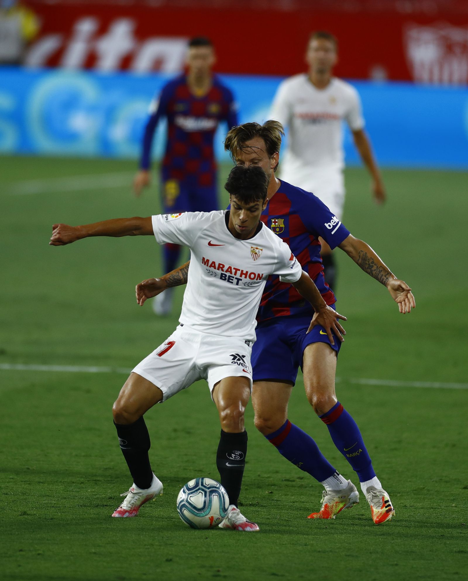 Las imágenes del Sevilla-Barcelona