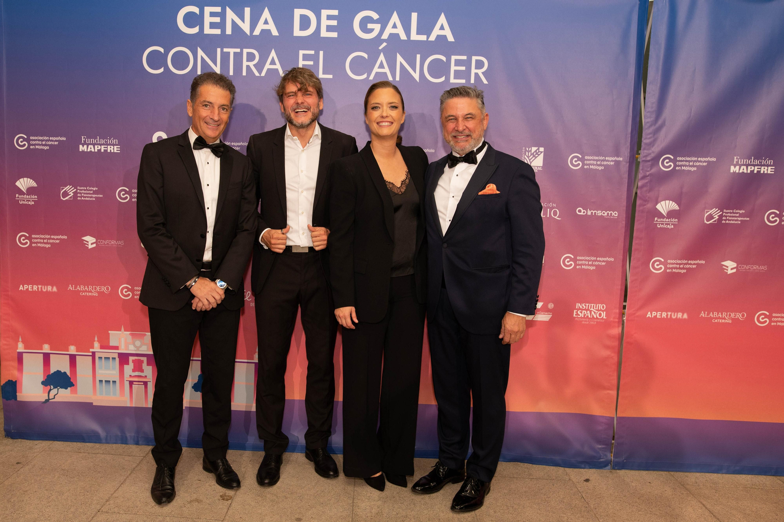 Las fotos de la gala benéfica contra el cáncer en Málaga