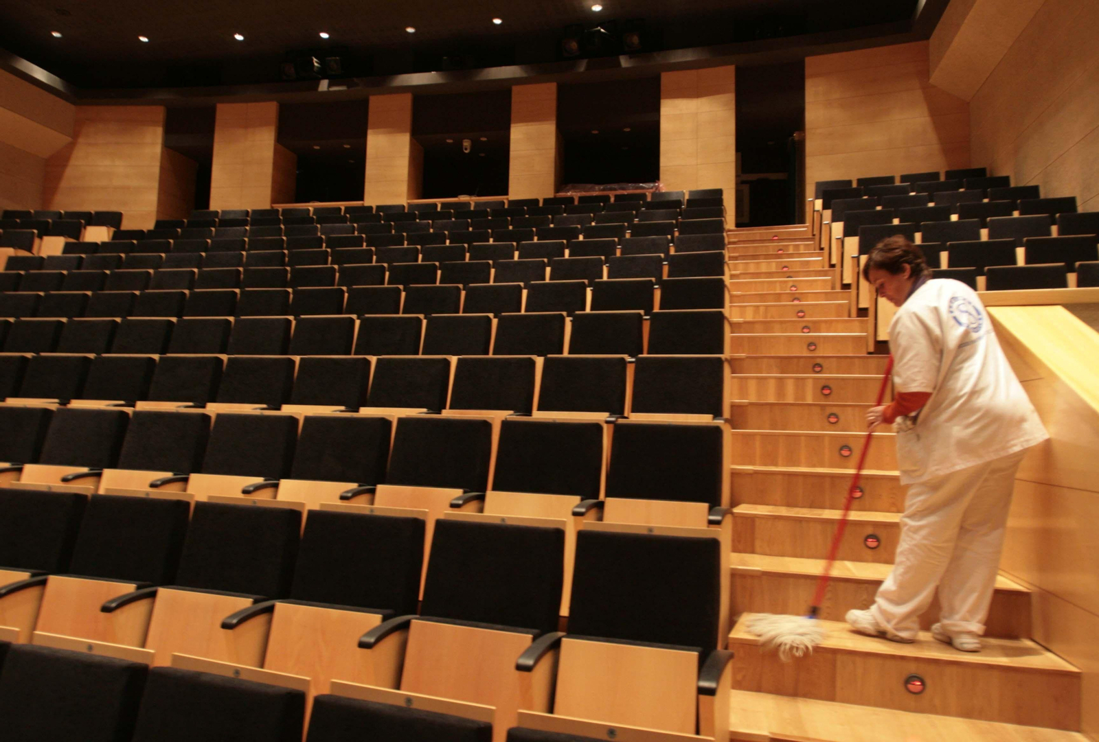 Auditorio del Centro de Congresos, que se adaptará para facilitar el acceso a personas con problemas de movilidad.