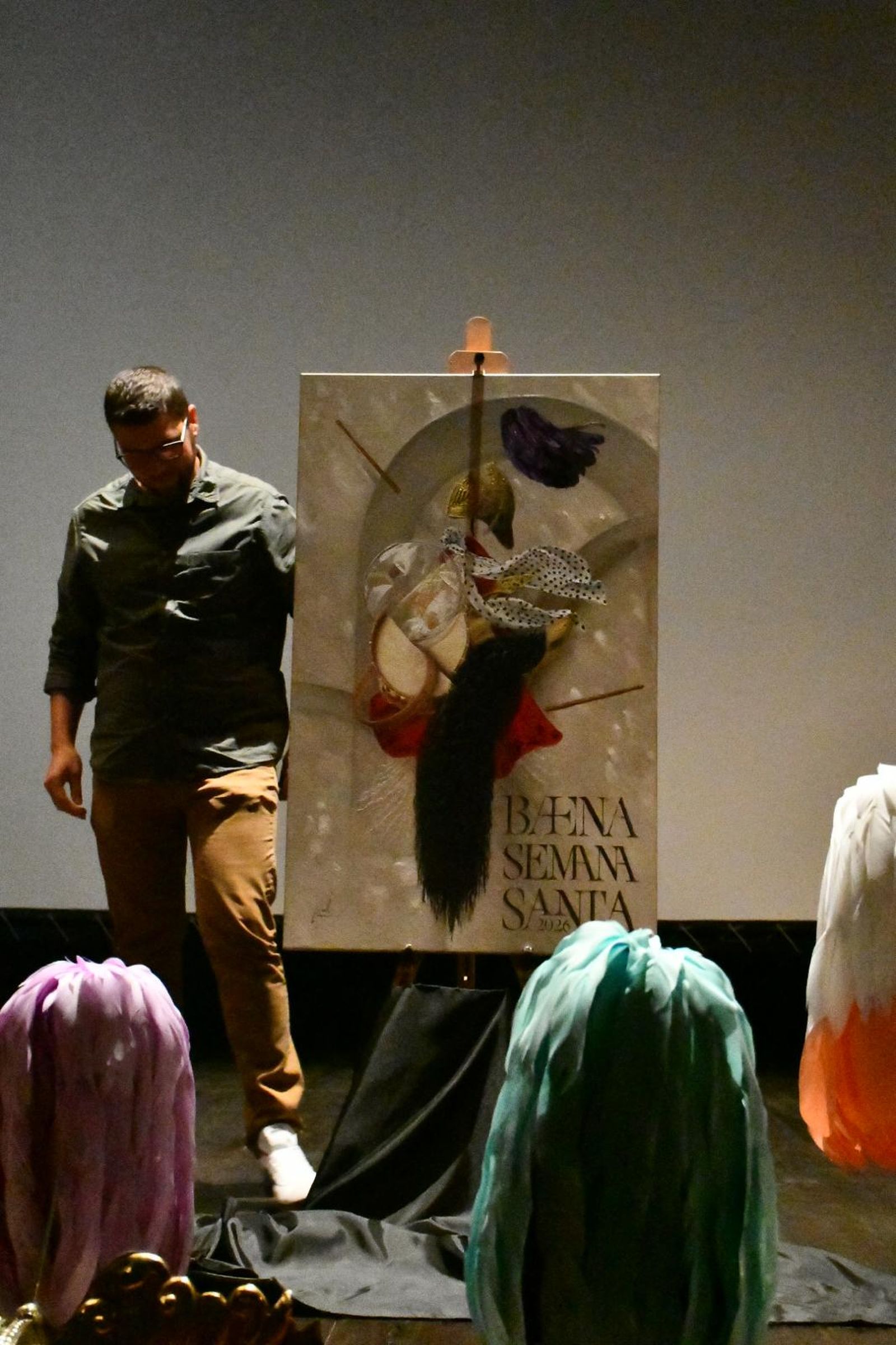 Cartel de la Semana Santa de Baena de 2026.