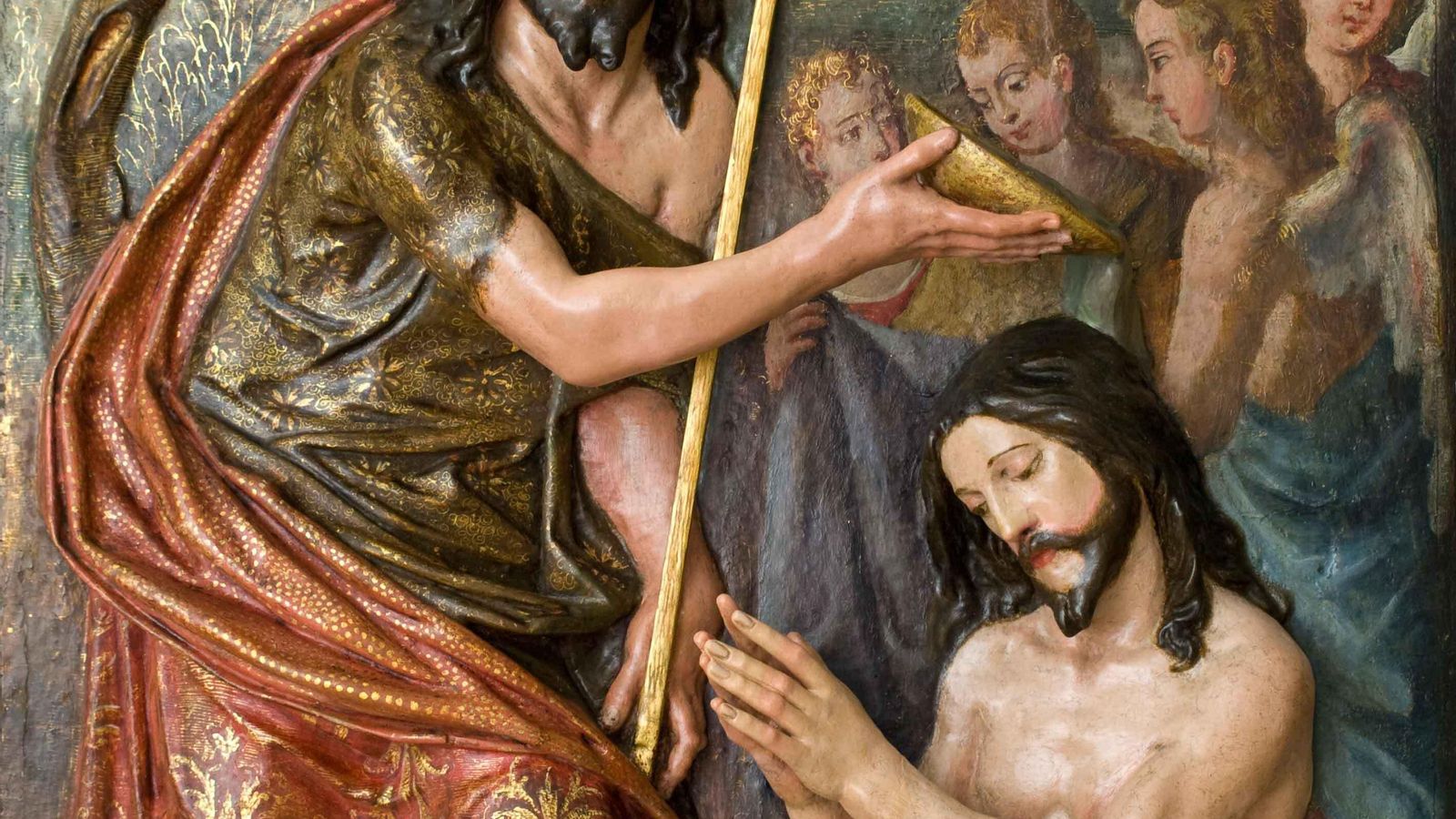 Detalle de la obra restaurada.