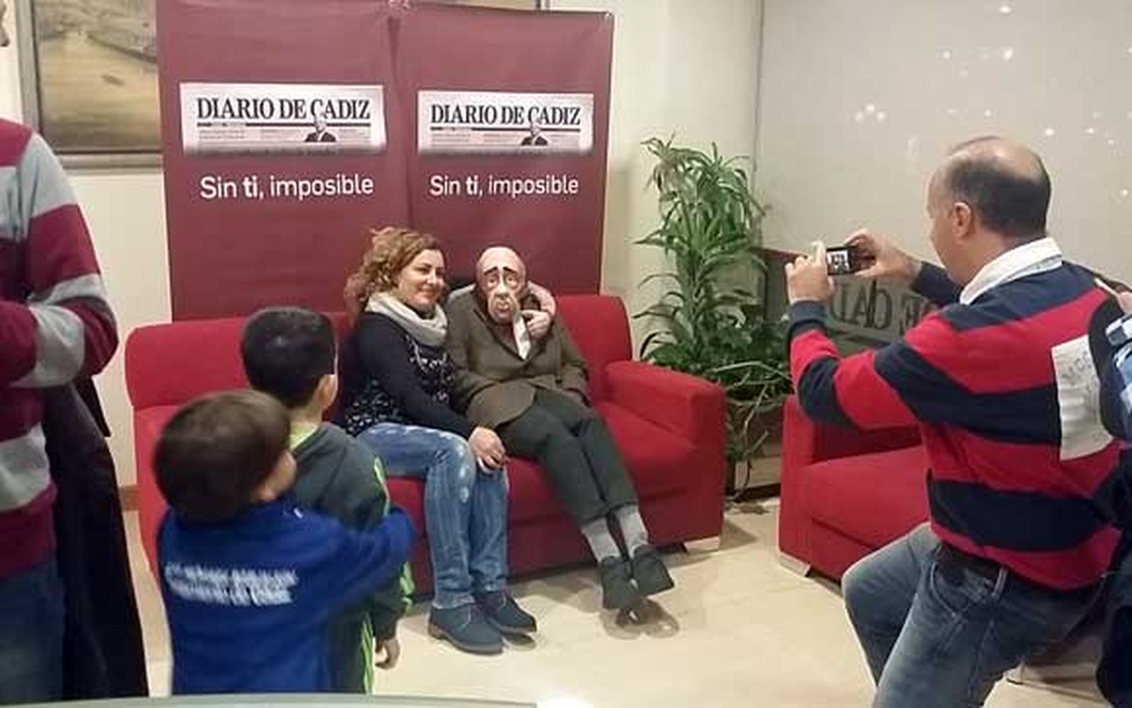 Locura por una foto con Juan