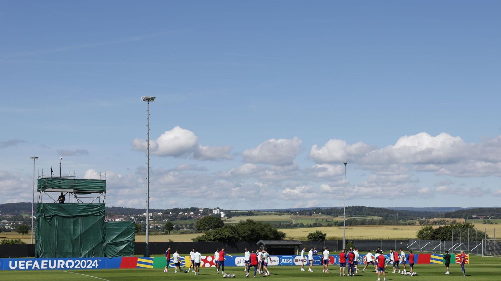 Las fotos de España antes de la semifinal contra Francia
