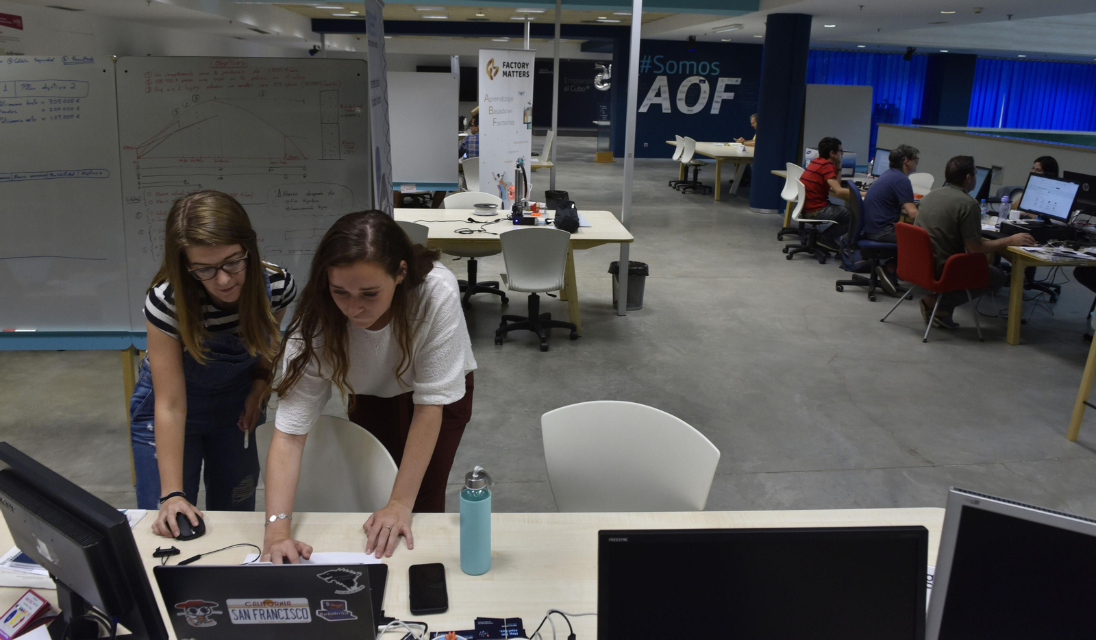 Centro de aceleración de AOF ‘El Cubo’, en Sevilla.