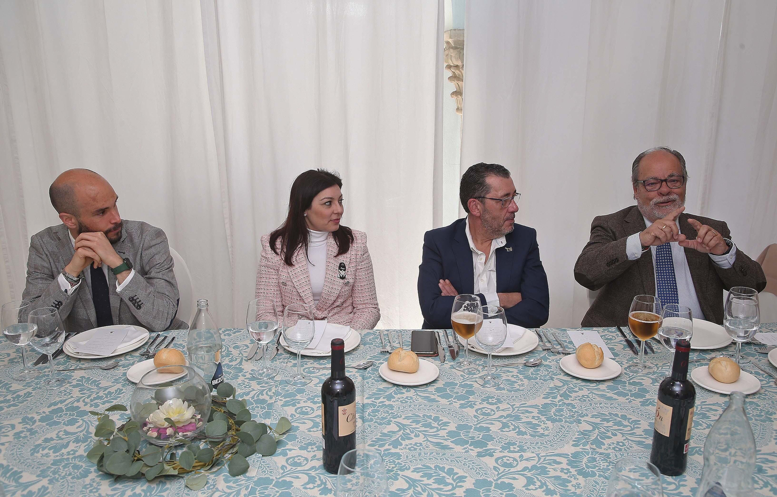 Fotos de la tertulia cofrade de Europa Sur en Algeciras 2023