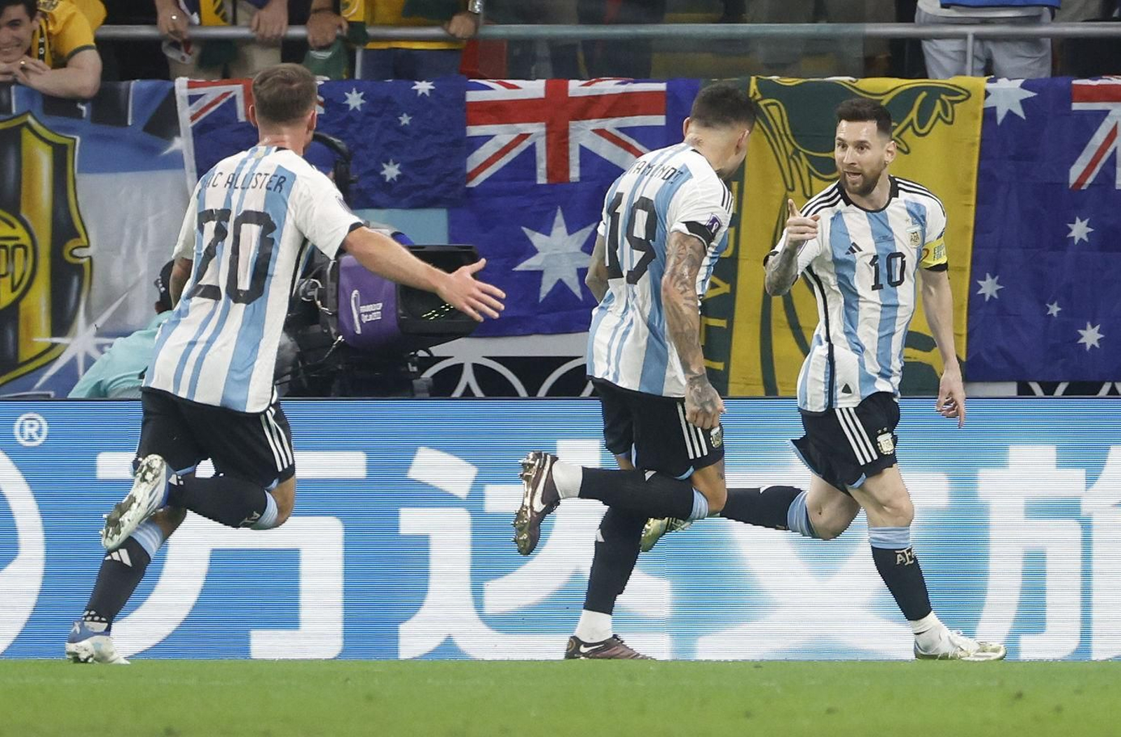 Las fotos del Argentina - Australia