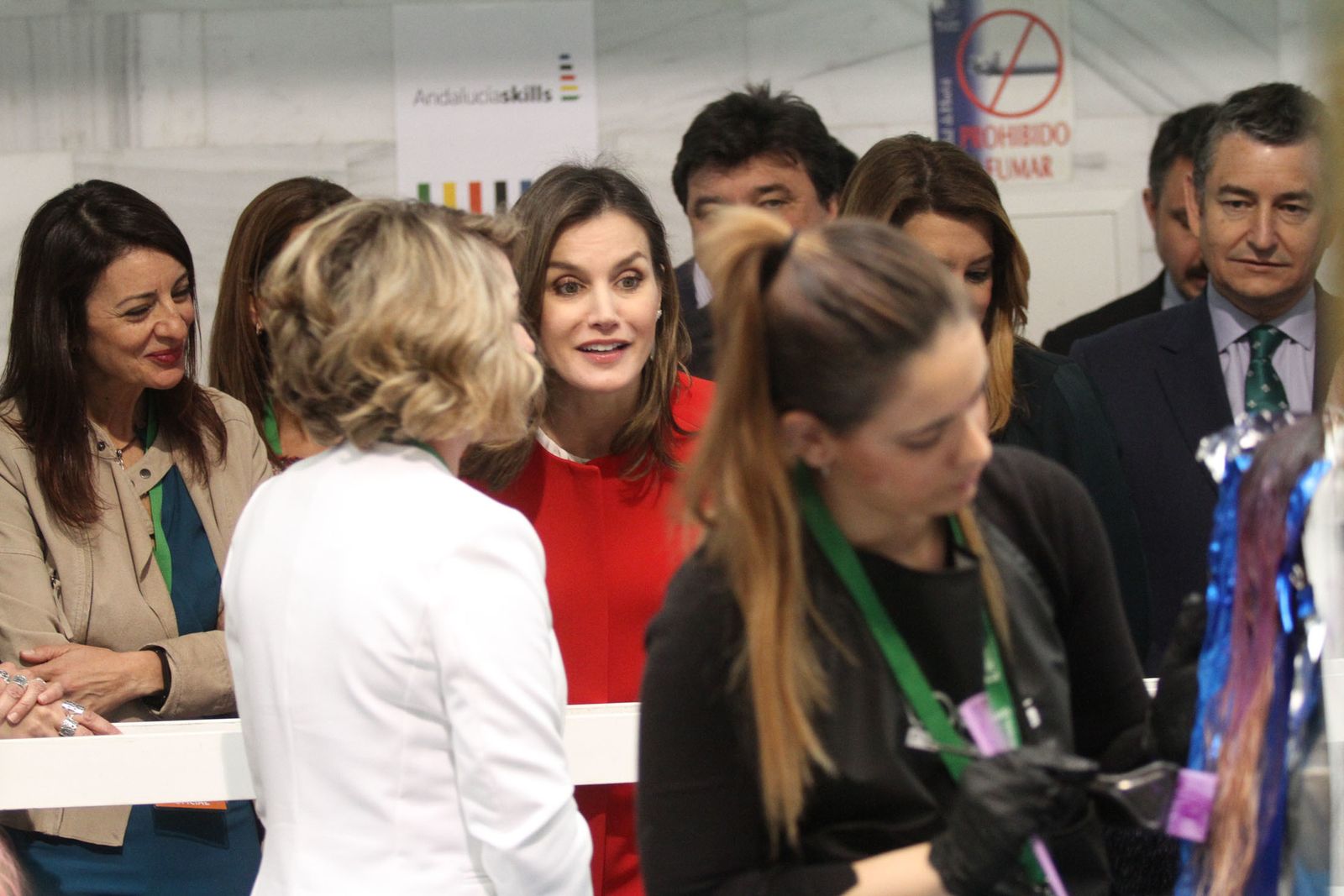 Imágenes de la visita de la reina Letizia a Huelva