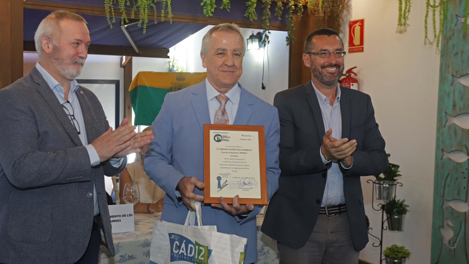 Fotos de la entrega de los premios de Mando Intermedios de Turismo y Hostelería en Palmones