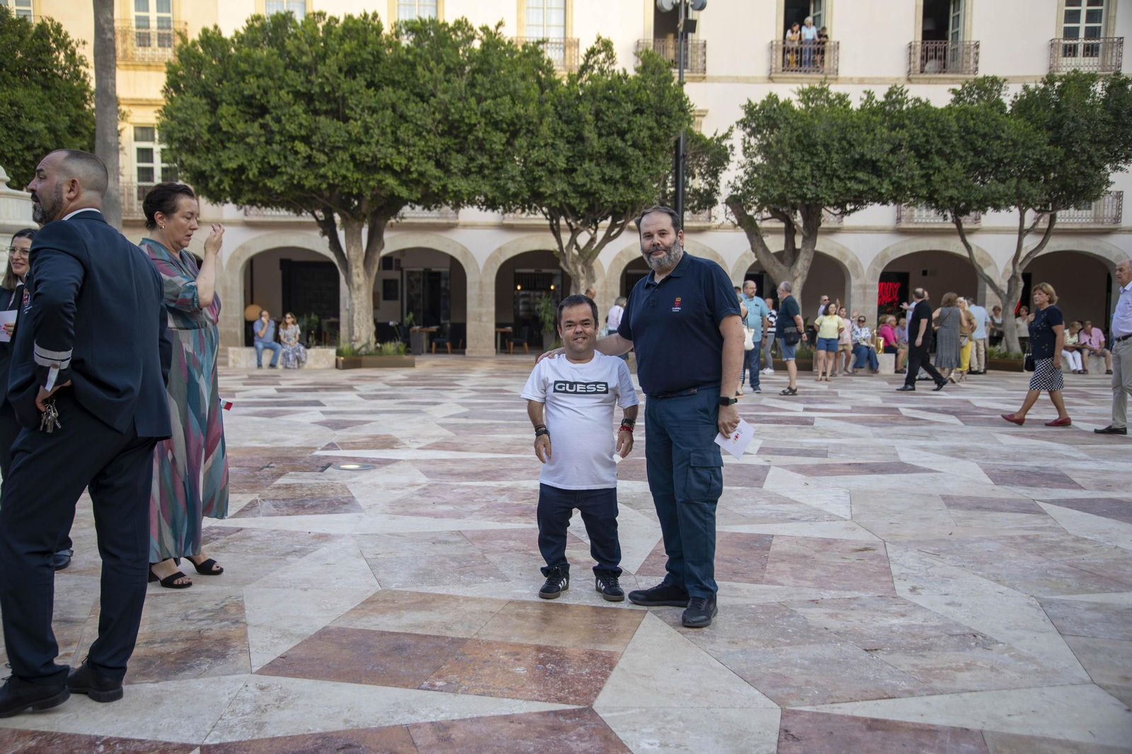 Las imágenes de la inauguración de la Plaza de la Constitución en Almería