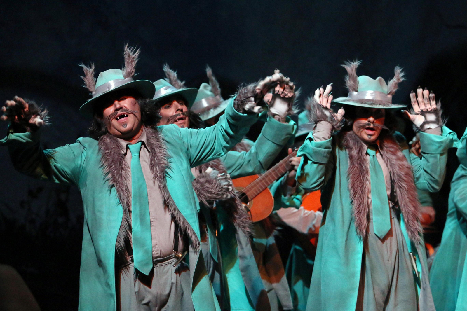 La comparsa de Rafa Cámaras, el año pasado.