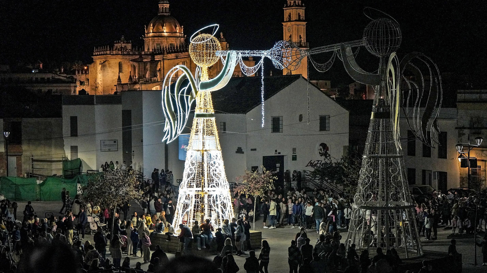 Jerez enciende su alumbrado navideño